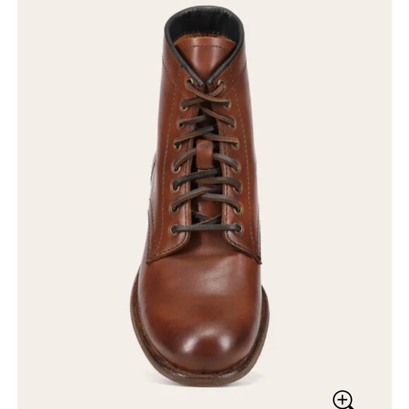 FRYE Tyler Flex Lace Up Cognac Size 9 NIB - Picture 4 of 7